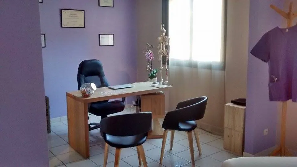 Vue du cabinet de Romain Bougon à Narbonne